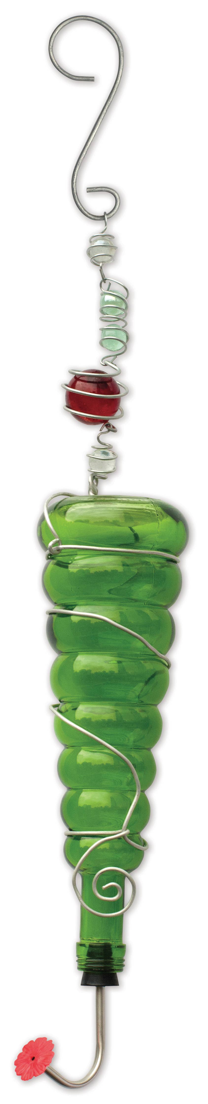 Green Hummingbird Feeder