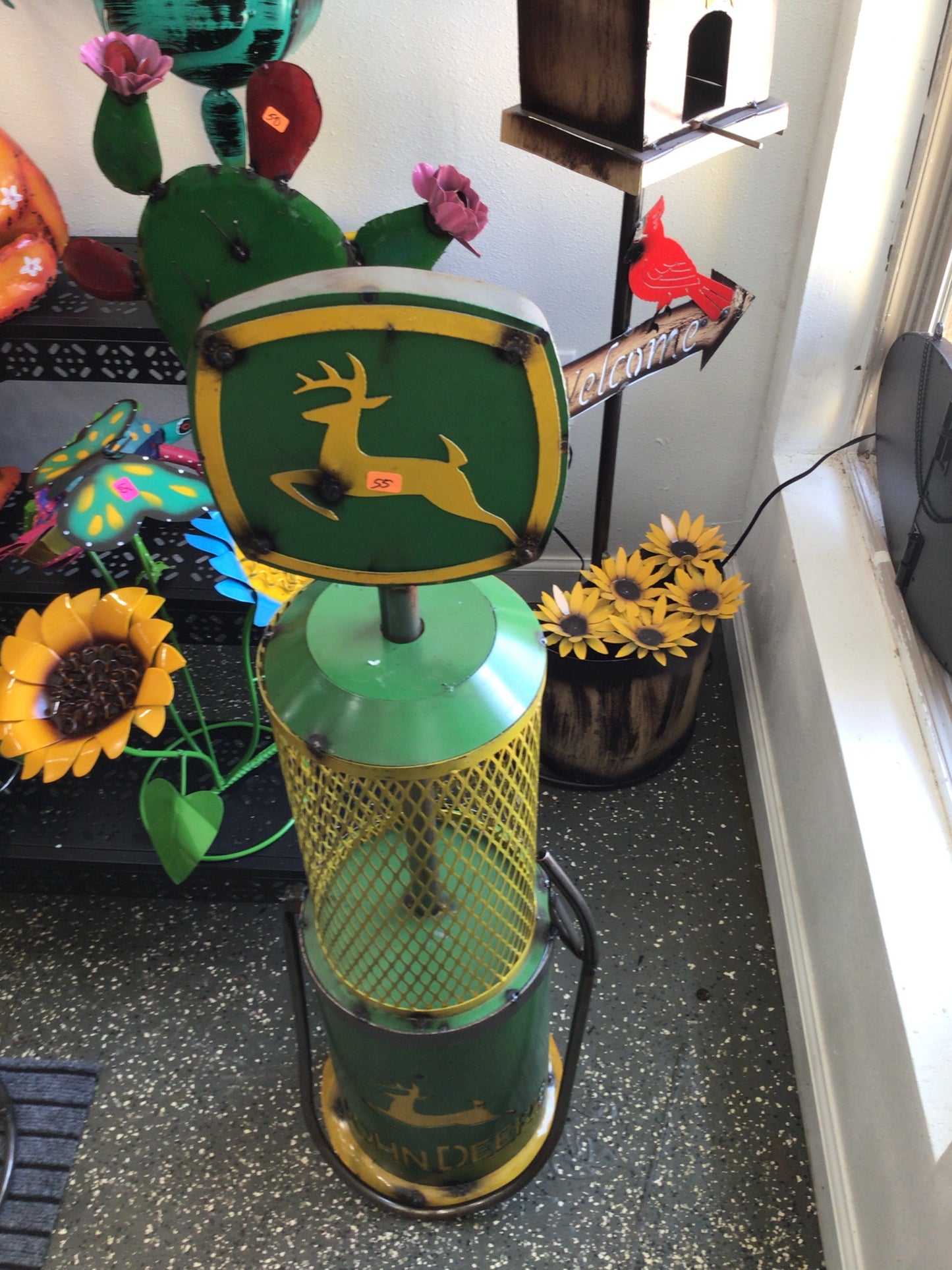 John Deere gas pump small