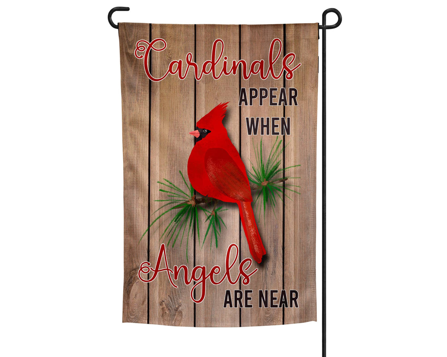 Garden Flag - Cardinals and Angels