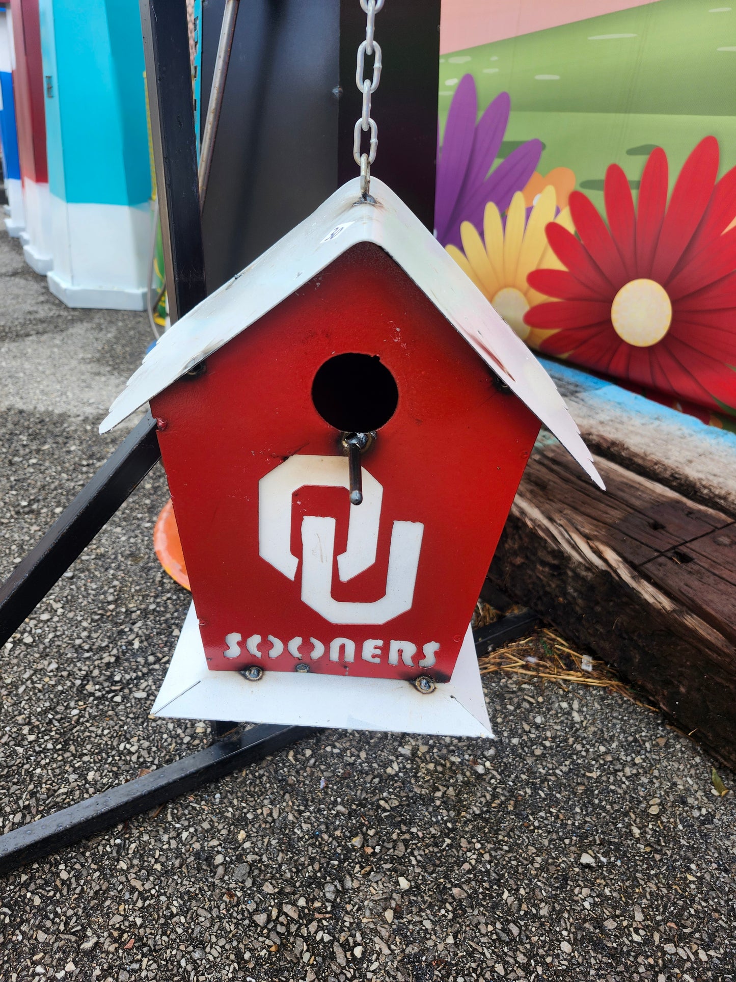 OU Sooners Birdhouse