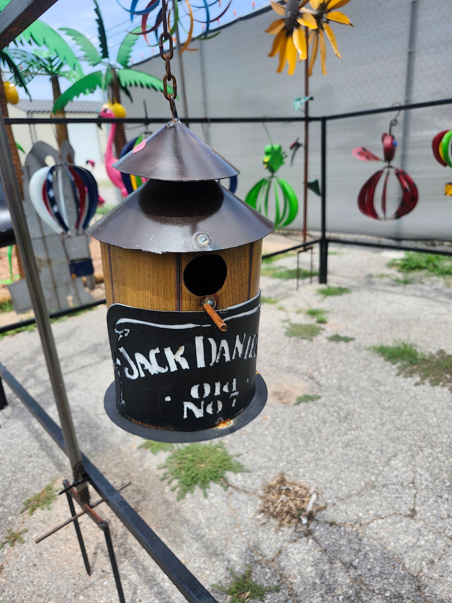 Jack daniels Birdfeeder