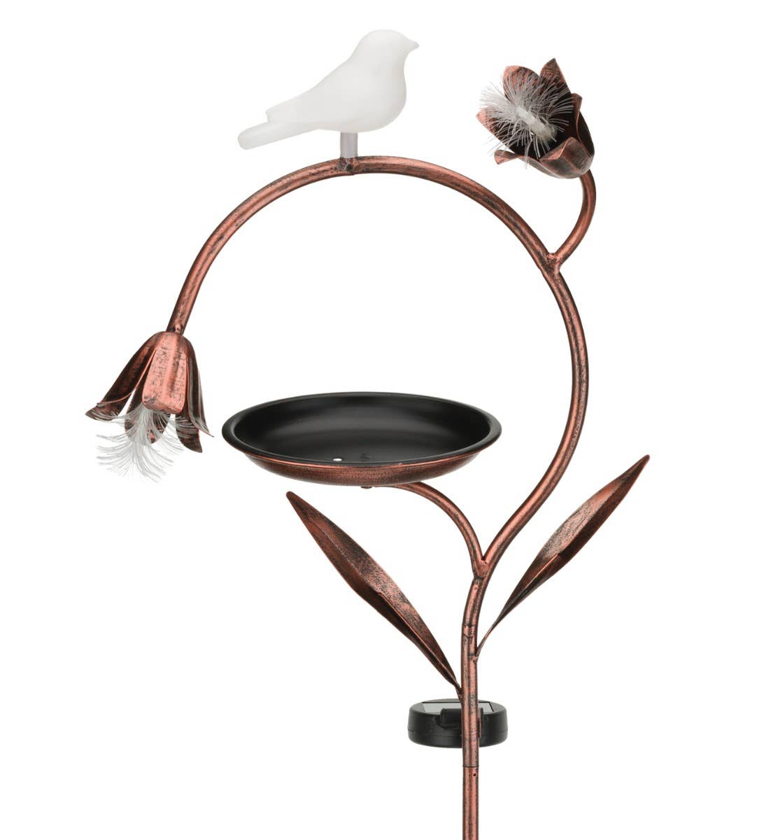 Illuminate Solar Birdfeeder Stake - Flowers