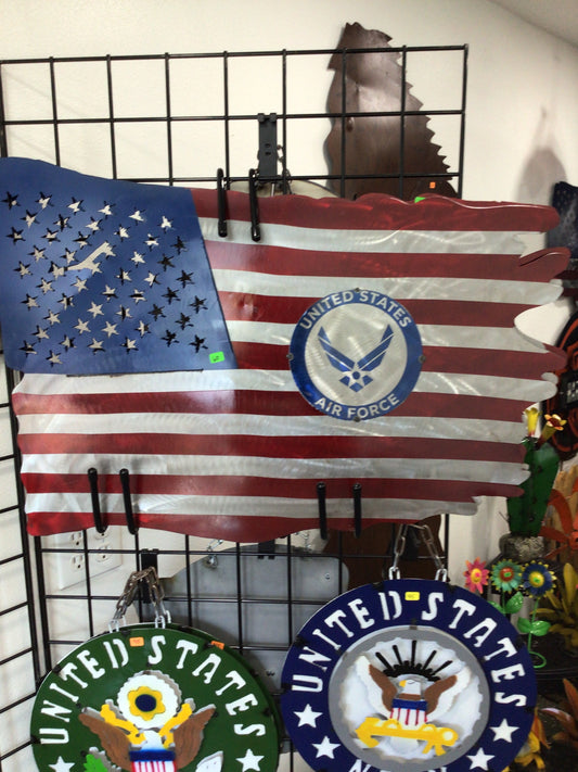 USA AIR FORCE FLAG SIGN