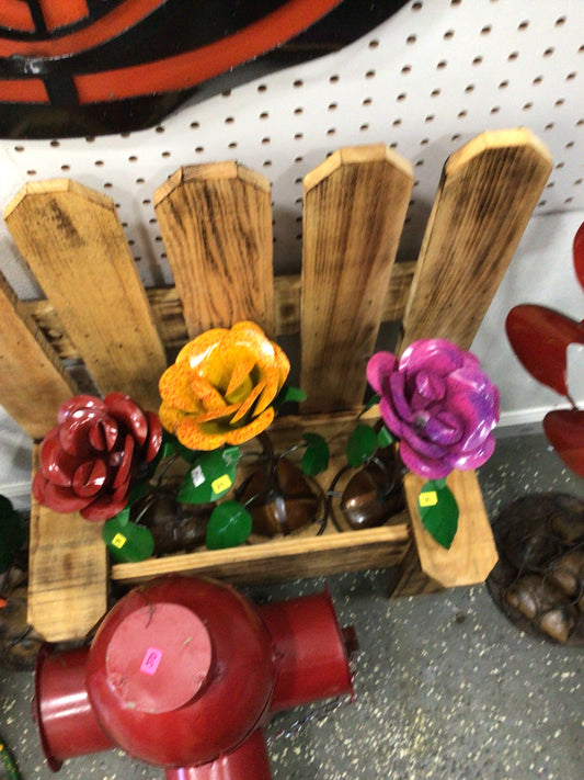 Wood planter