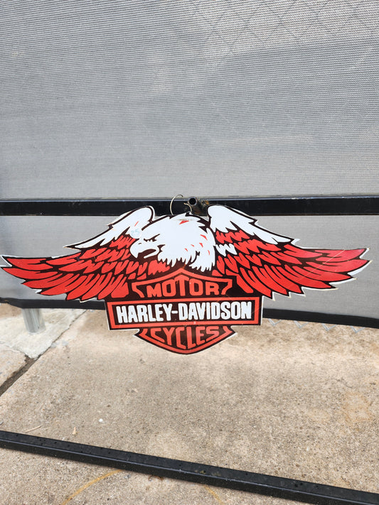Harley Davidson wall sign