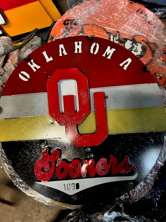 OU Round sign lg