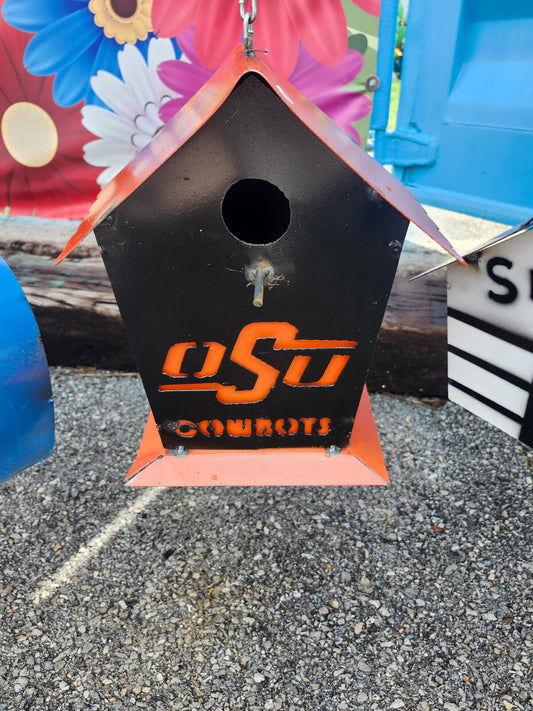 OSU Cowboys Birdhouse