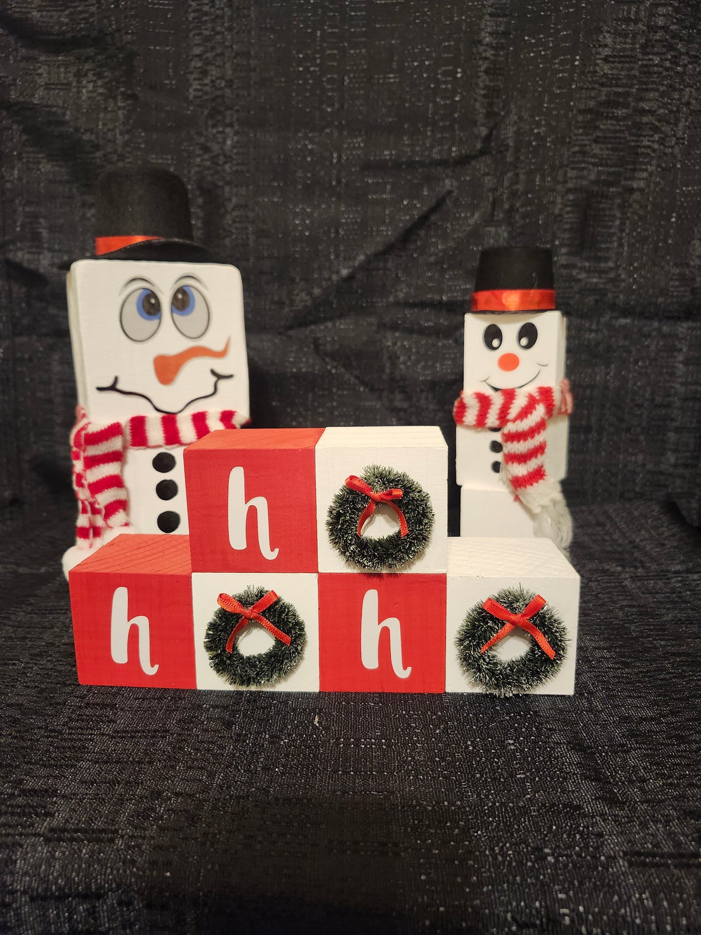 Stacked HOHOHO blocks